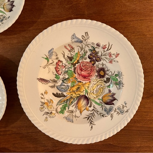 Lot of Vintage Windsor Ware “Garden Bouquet” - Picture 6 of 16